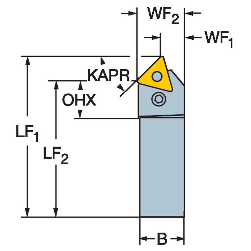 CTDPR 1212F 11 Tool Holder