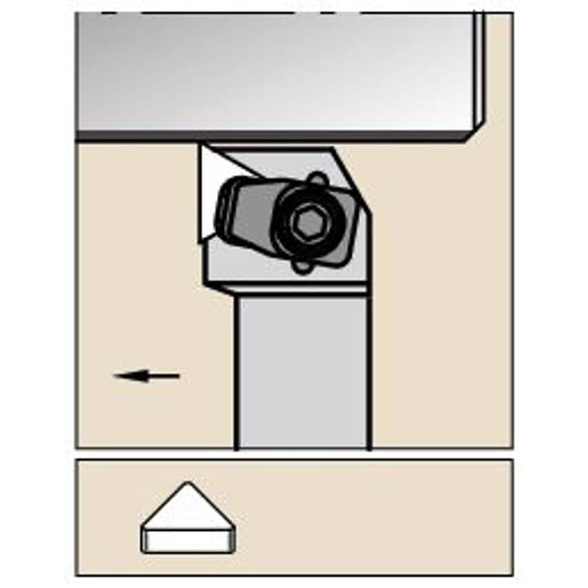 CTGNL2525M16-MN7 C Clamping Holder W25, 0MM L150