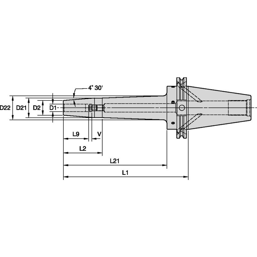 CV40BHPVTT25M600 25mm Shrink Fit - HPV General