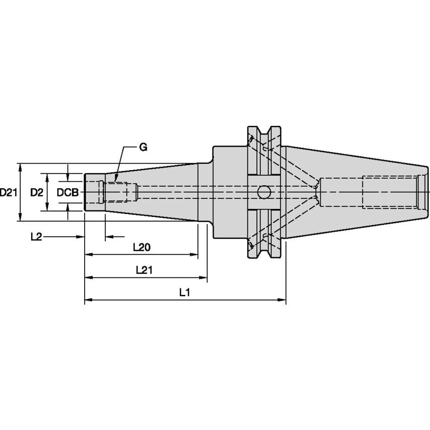 CV40BST08M386 CV Screw on Adapter