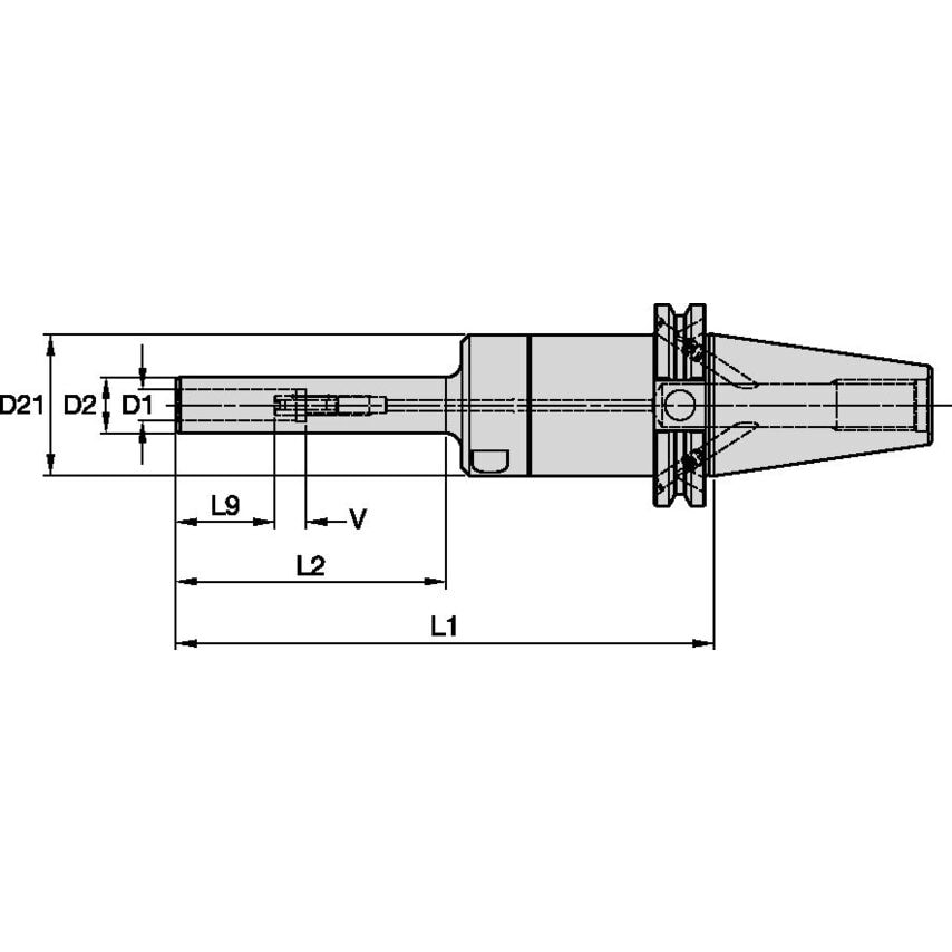 CV40HCSLT038669 CV40 Hydraulic Chuck Slim Line