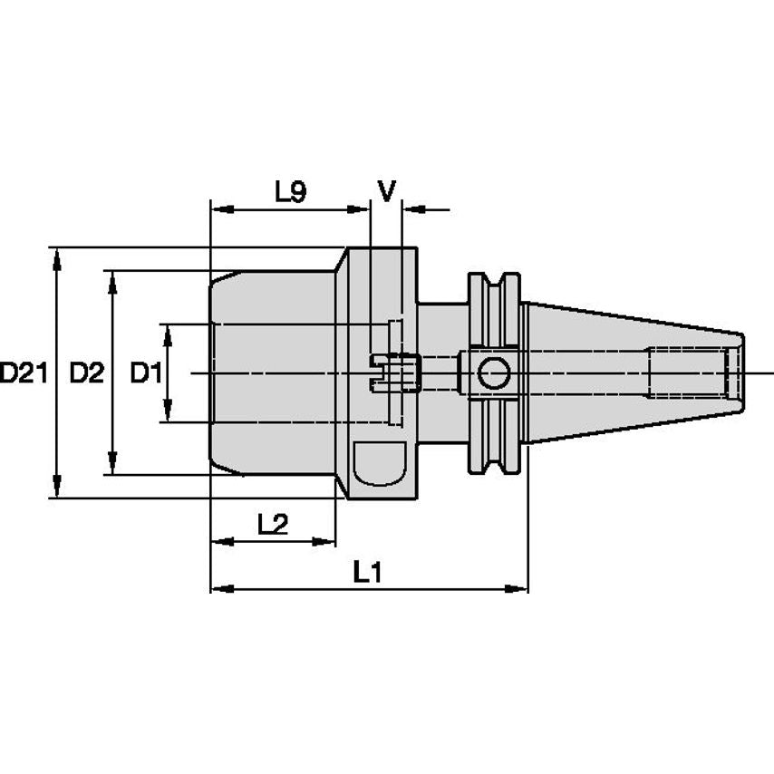 CV40HCTHT125400 CV40 HydroForce 1-1/4 x 4.00"
