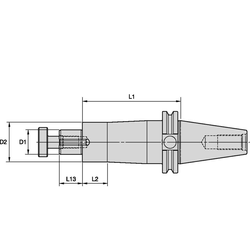 CV40SA125400 V Flange Tooling-Toolholders