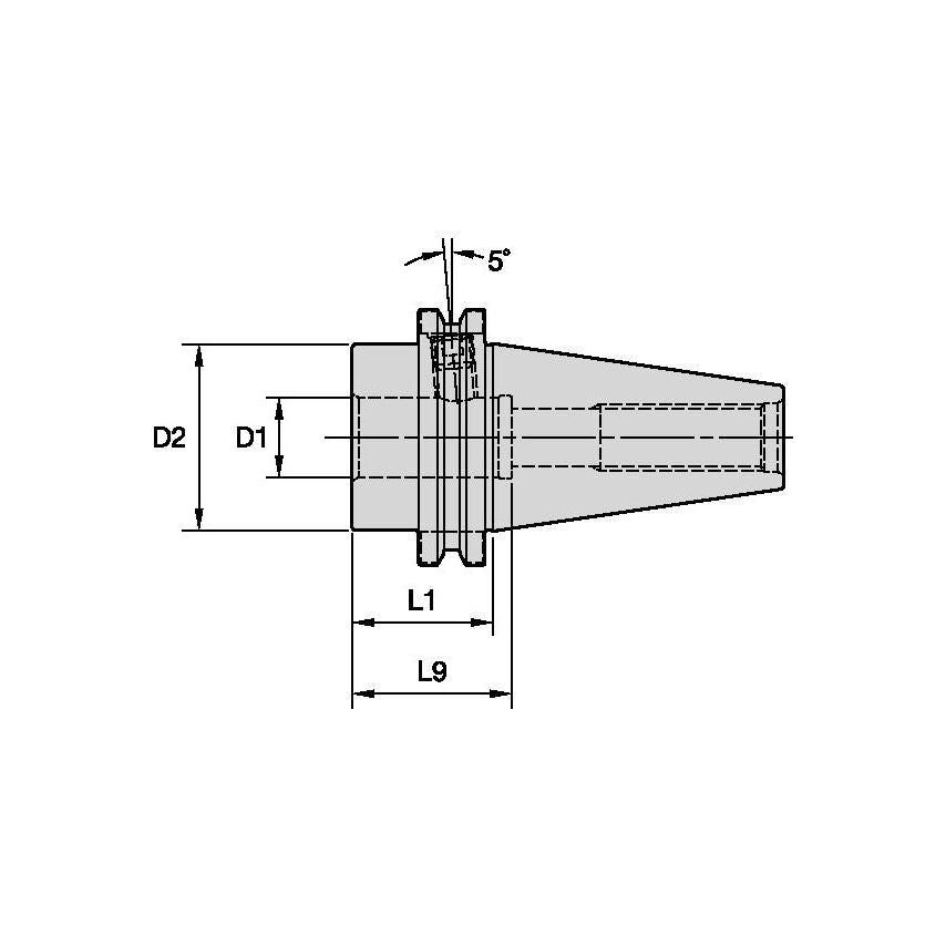 CV40TA1137 Tap Shank Adapter