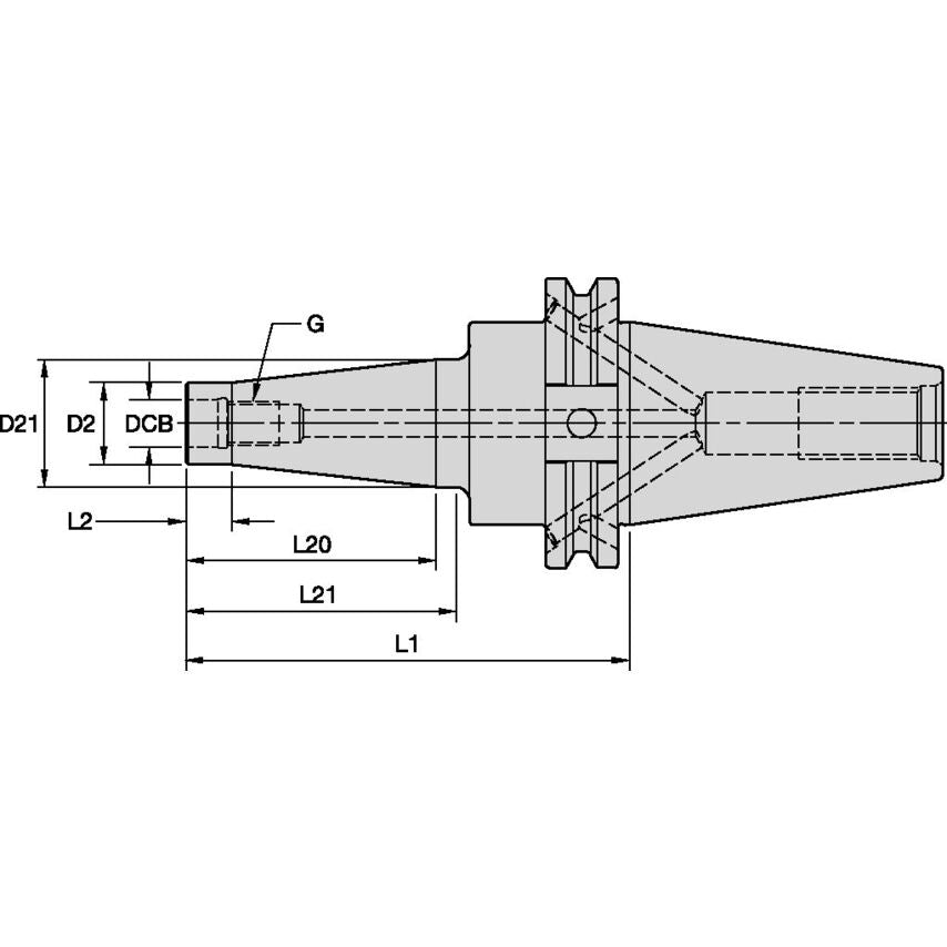 CV50BST12M736 CV Screw on Adapter