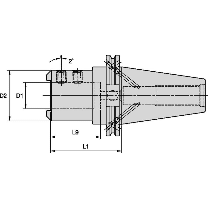 CV50BWD40M343 CV50 40mm Whistle Notch with Drive