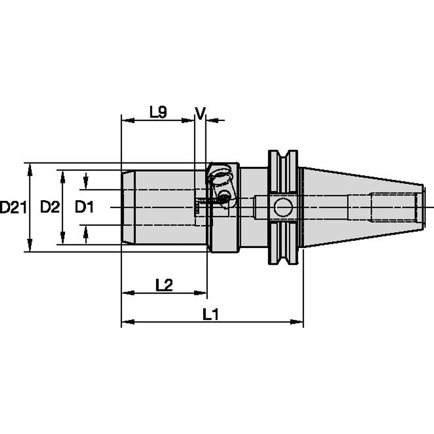CV50HC32M462 CV50B Hydraulic Chuck HP 32 X