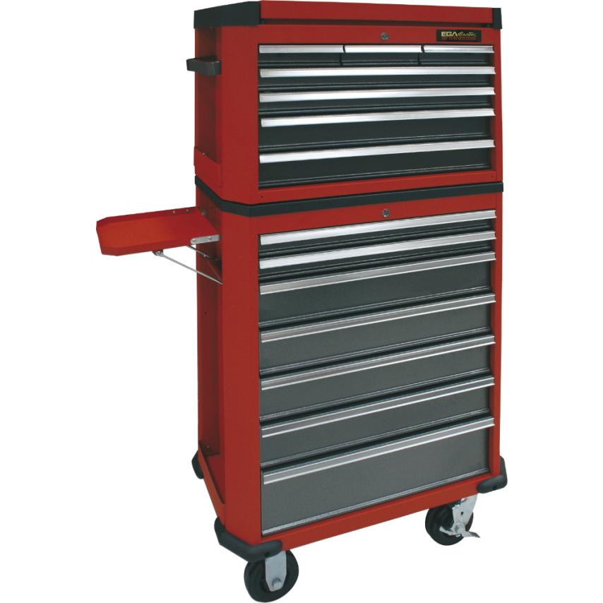 Cabinet and Tool Chest 720 x 475 x 1505mm (Green)