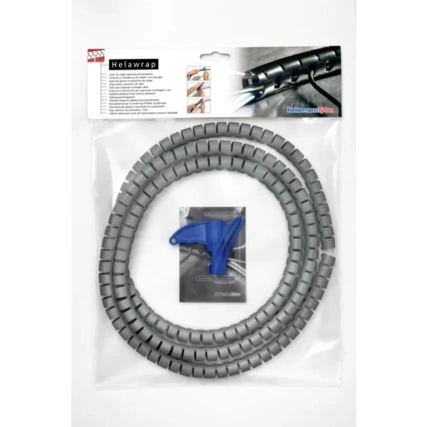 Cable Cover Helawrap HAT25 Applicator Tool 28.0mm x 2M Silver