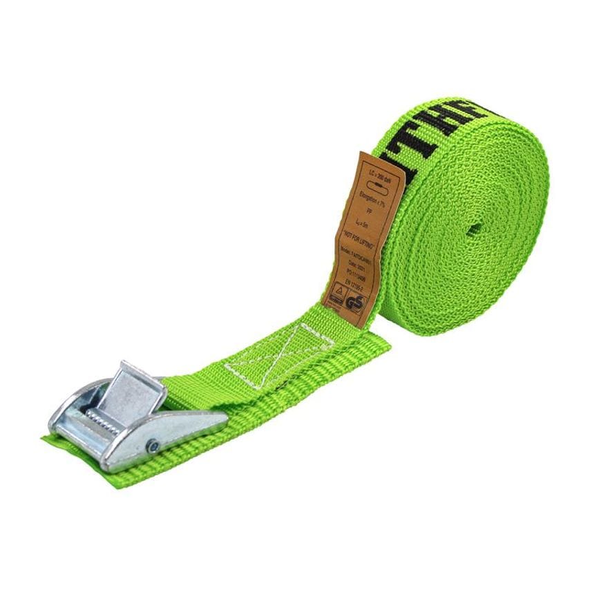 Cam Buckle Tie-Downs 5m x 25mm, 4 Piece FAITDCAMSET4