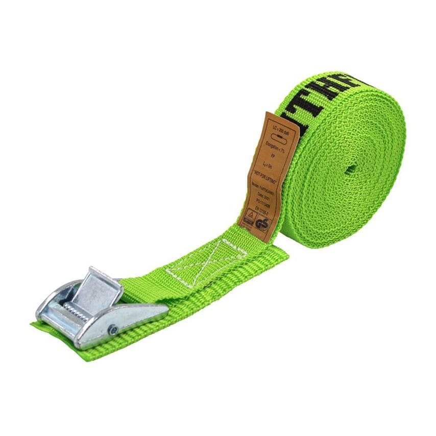 Cam Buckle Tie-Downs 5m x 25mm, 4 Piece FAITDCAMSET4