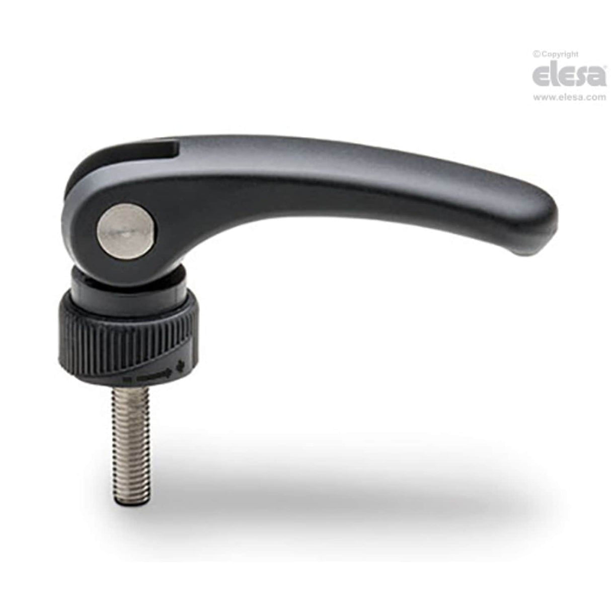 Cam lever-LAC.80-SST-p-M8x40-R