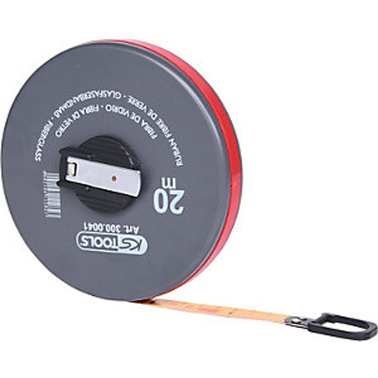 Capsule Tape Measure with Plastic Tape ABS Plastic Housing Length 20 M
