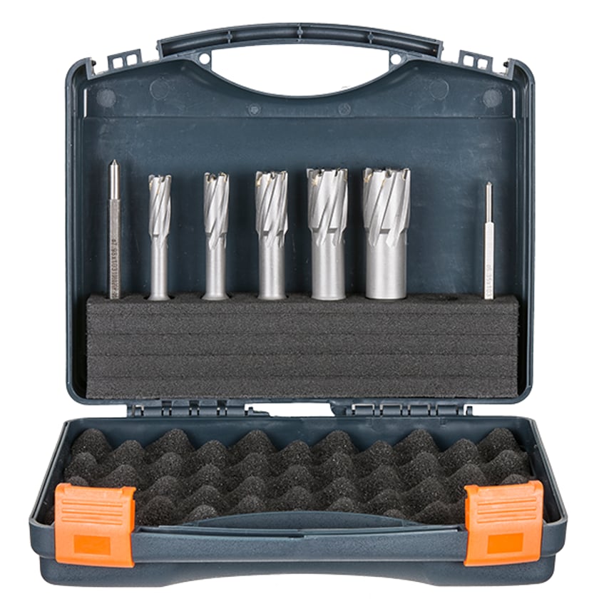 CarbideMax 55 TCT Cutter Set 12,14,18,22,26mm + 2 pilots