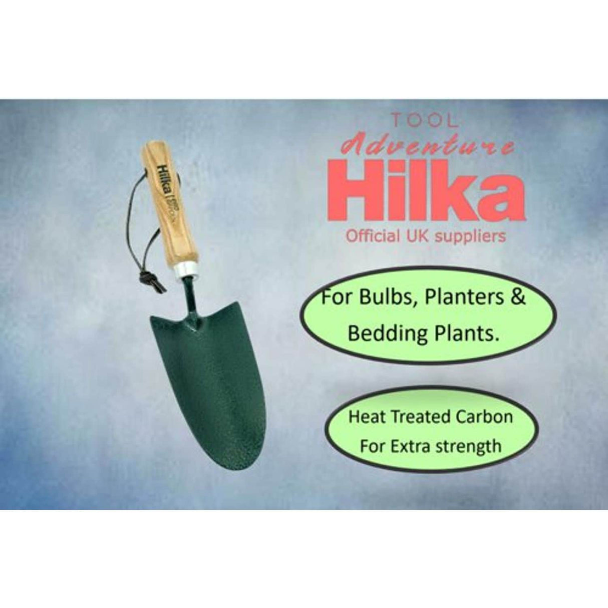 Carbon Coated Steel Green Hand Trowel