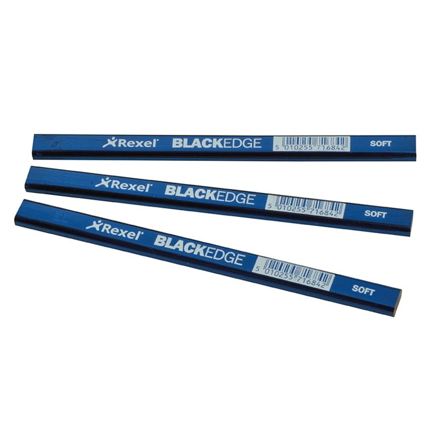 Carpenter's Pencils - Blue / Soft (Card 12) BLAB