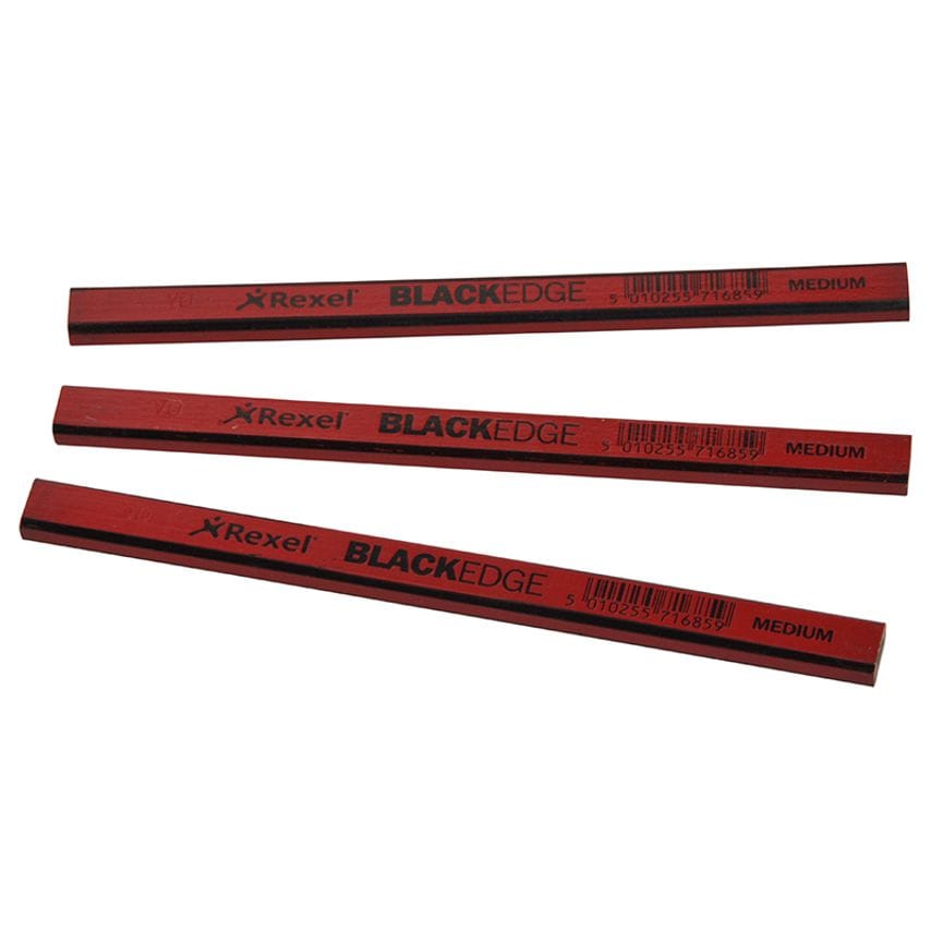 Carpenter's Pencils - Red / Medium (Card 12) BLAR