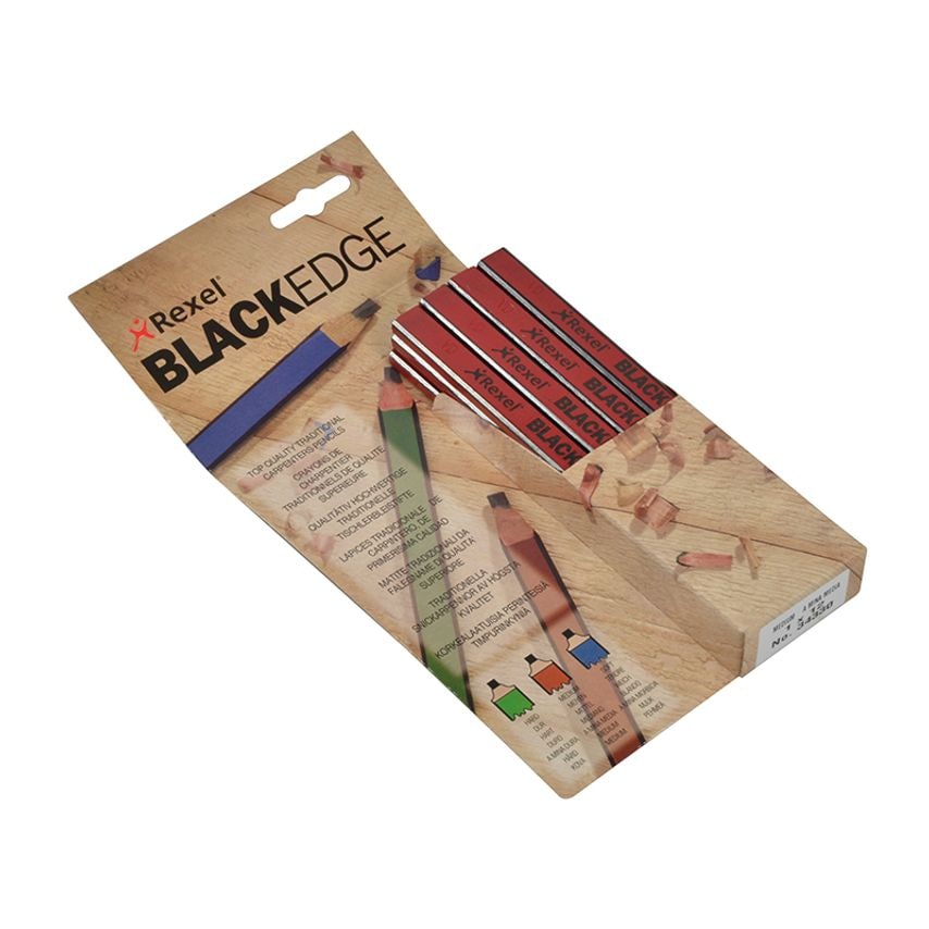 Carpenter's Pencils - Red / Medium (Card 12) BLAR