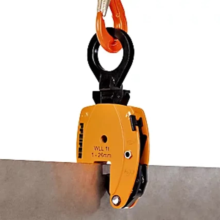 Carrier Clamp, KL Model, Vertical Use, Gripping Range 1 - 26mm, Max. Load 1000 Kg