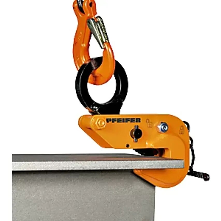 Carrier Clamp, Model M, Horizontal Use, Gripping Range 0 - 25mm, Max. Load 500 Kg