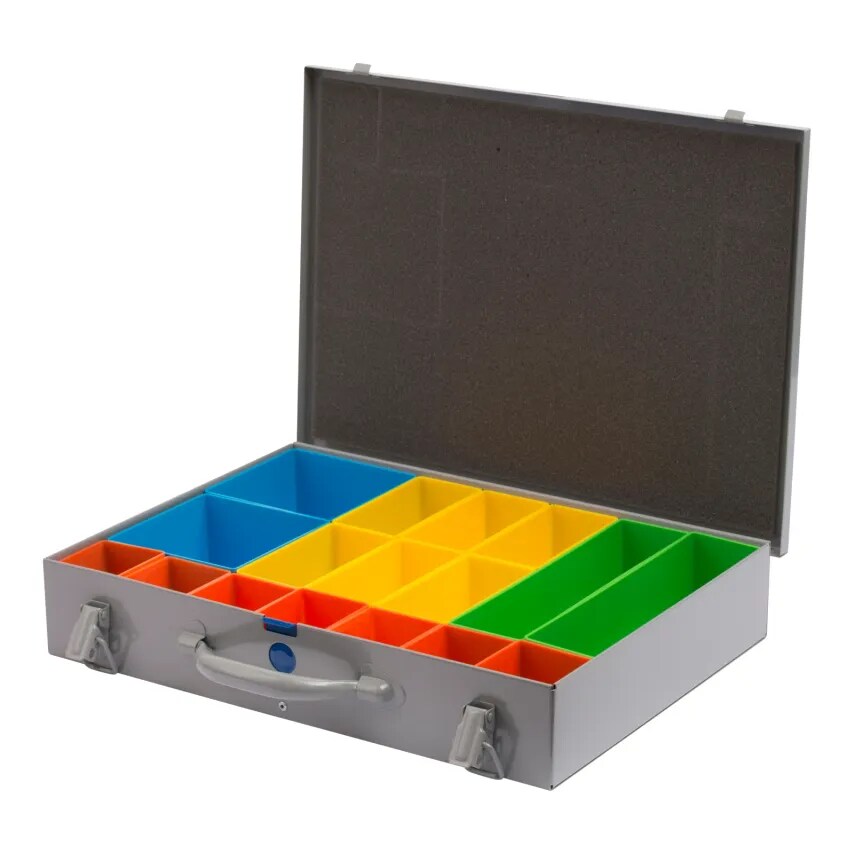 Case 17 Compartment 380 x 270 x 66mm Metal