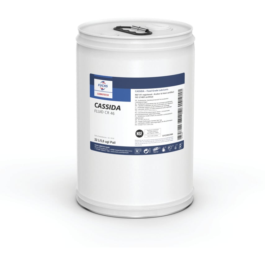 Cassida CR46 Compressor Oil 22LTR