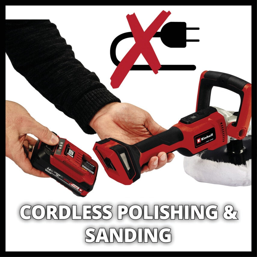 Ce-cp 18/180 LI E-Solo Cl. Polishing/Sanding Machine