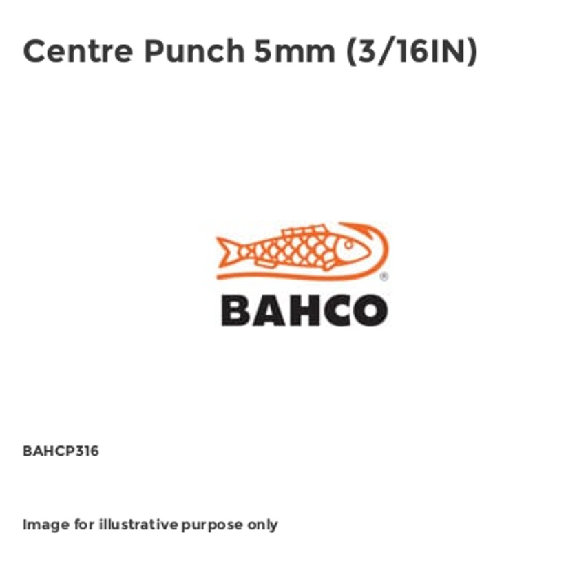 Centre Punch 5mm (3/16IN)
