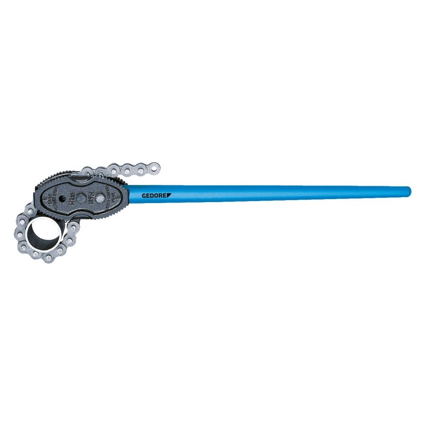 Chain pipe wrench, American pattern