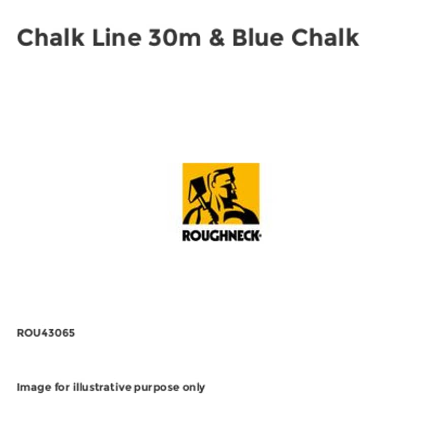 Chalk Line 30m & Blue Chalk ROU43065