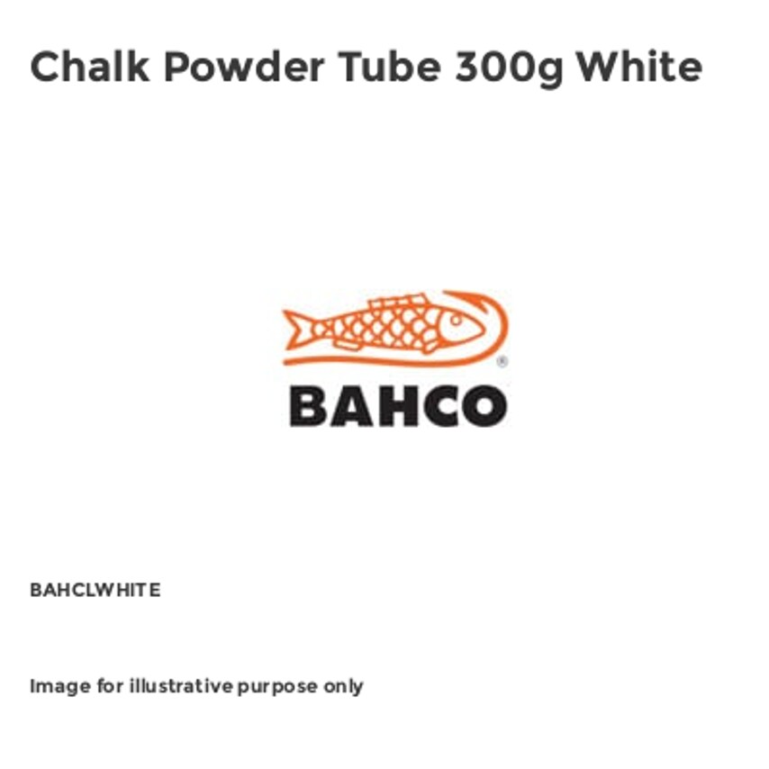 Chalk Powder Tube 300g White