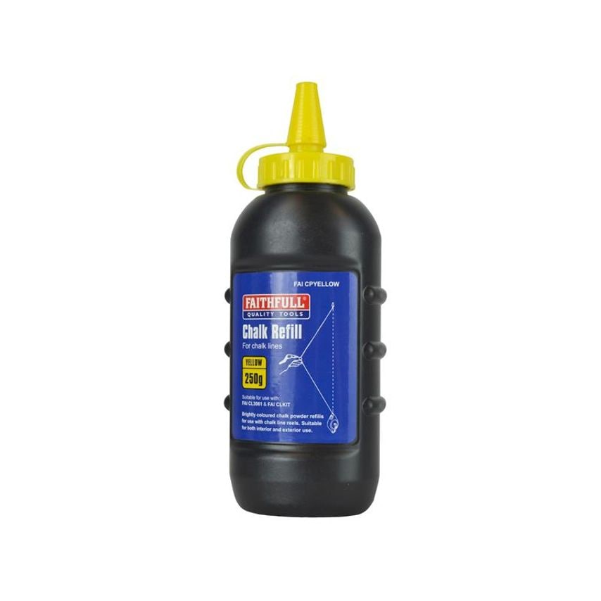 Chalk Powder Yellow 250g FAICPYELLOW