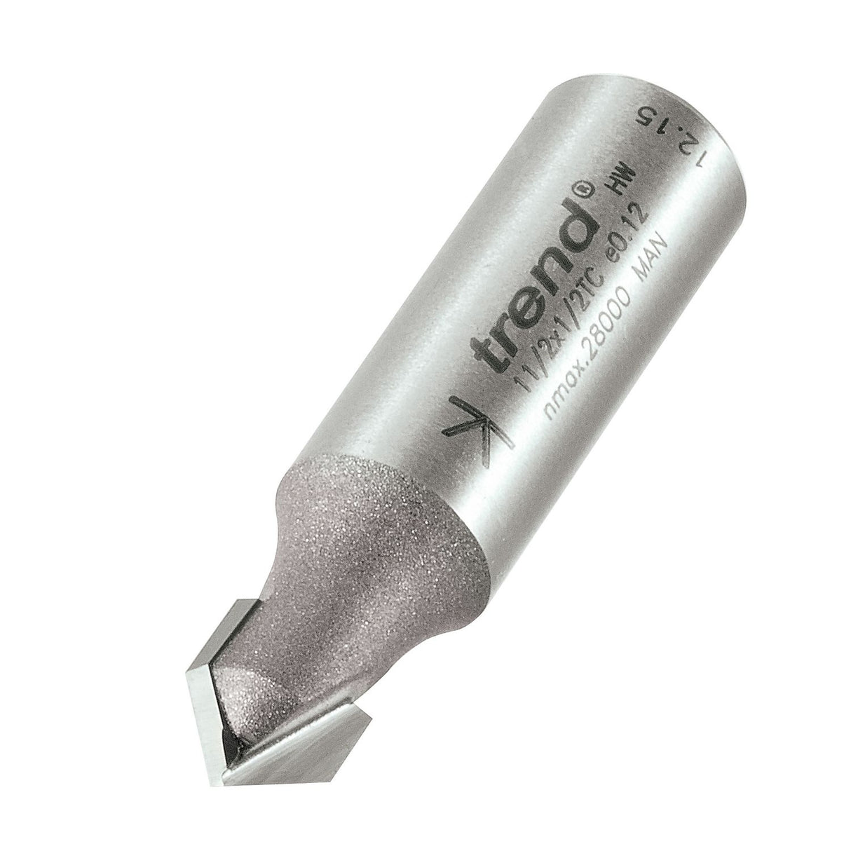 Chamfer V Groove Cutter 45 Degrees - 11/2X1/2TC