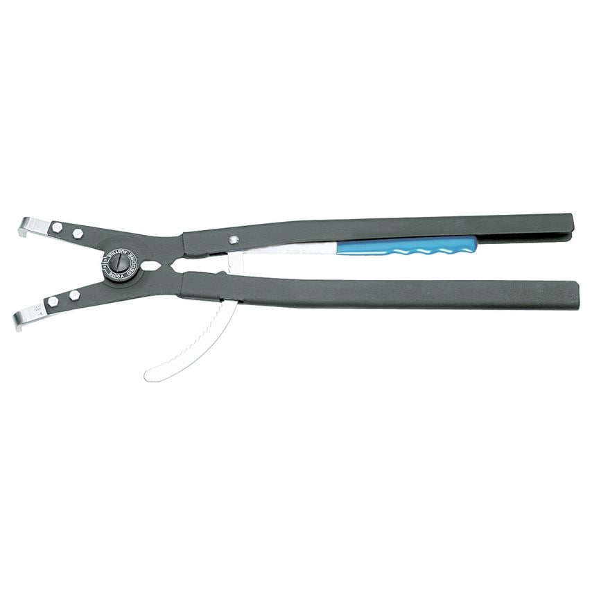 Circlip pliers for external rings angled 252-400mm