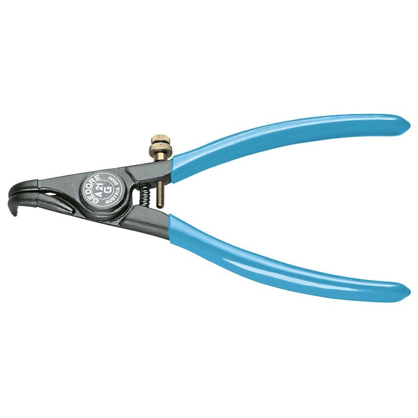Circlip pliers for external rings angled 4-9mm