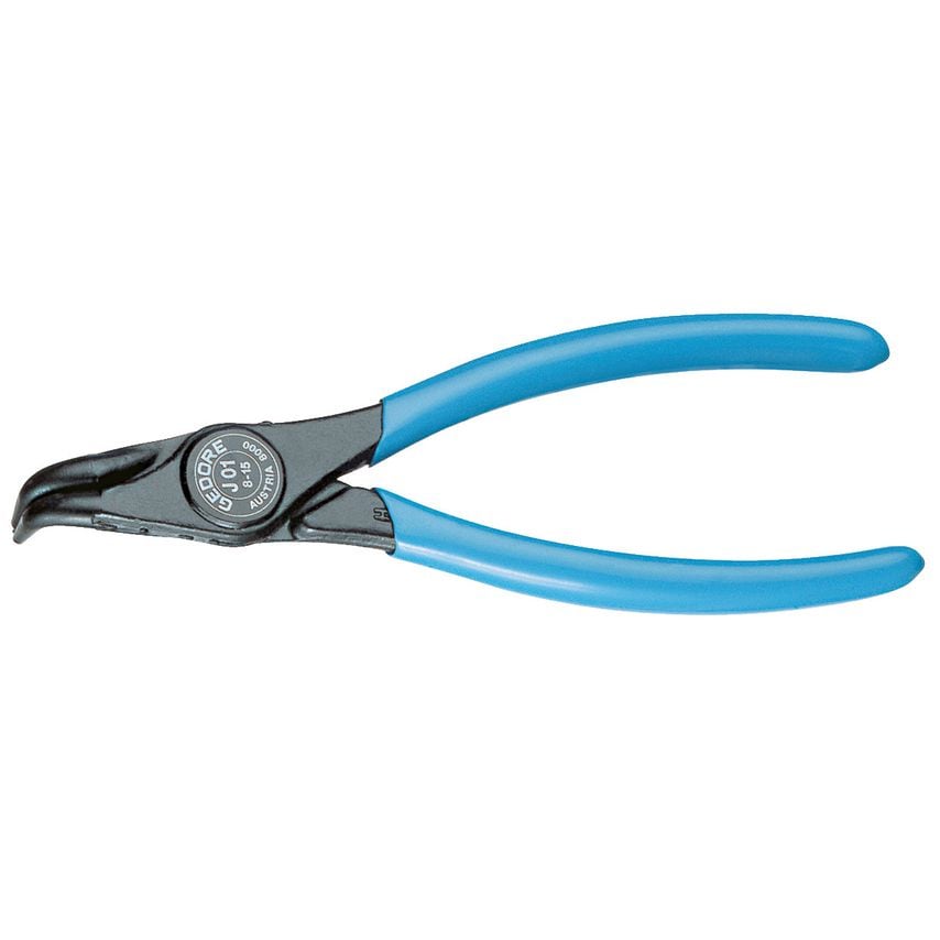 Circlip pliers for internal rings angled 40-100mm
