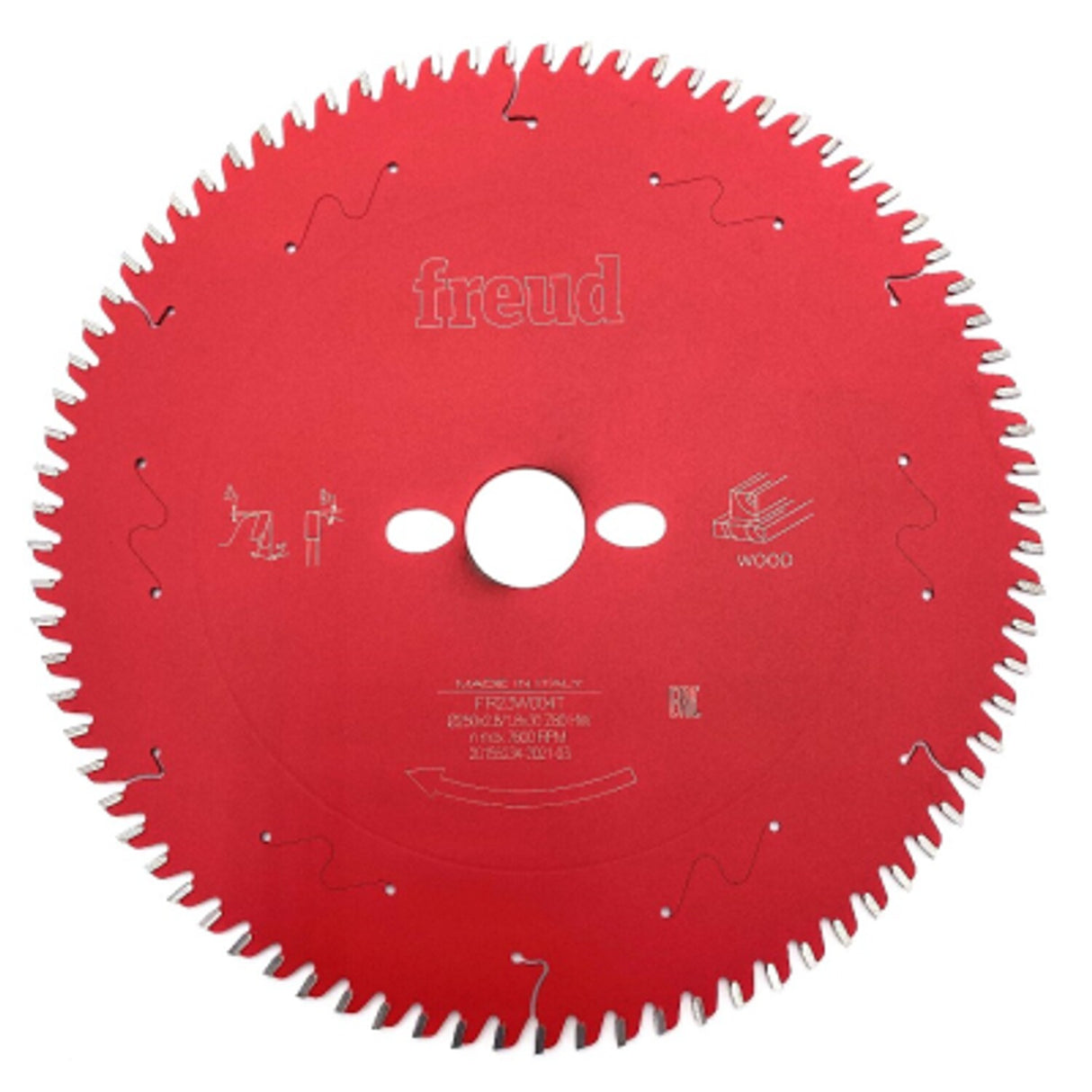 Circular Saw Blade Table Wood 250 x 30 x 2.8/1.8 X T80 LP60M 001P