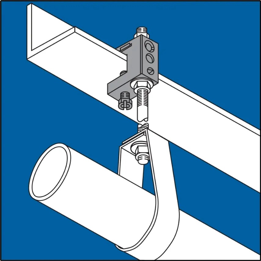 Clamp Locktite for Merchandiser