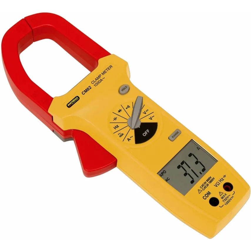 Clamp Meter Large Jaw Ac 40A/1000A