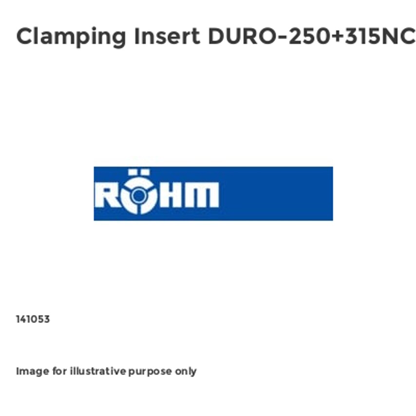 Clamping Insert DURO-250+315NC