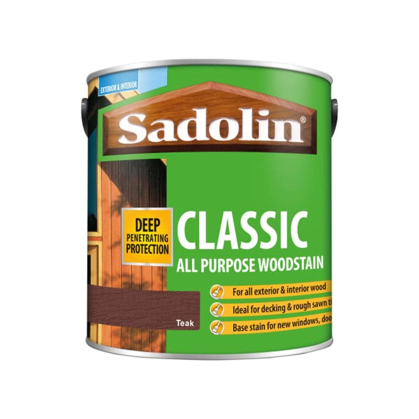 Classic Wood Protection Teak 2.5 litre
