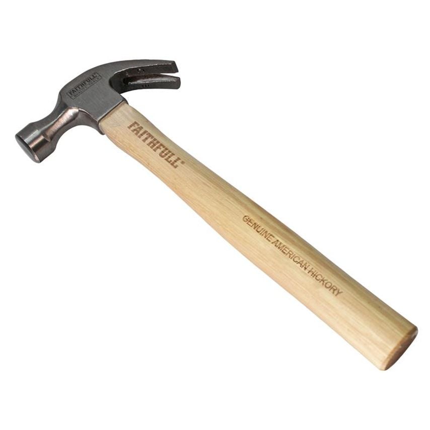 Claw Hammer Hickory Shaft 567g (20oz) FAICAH20
