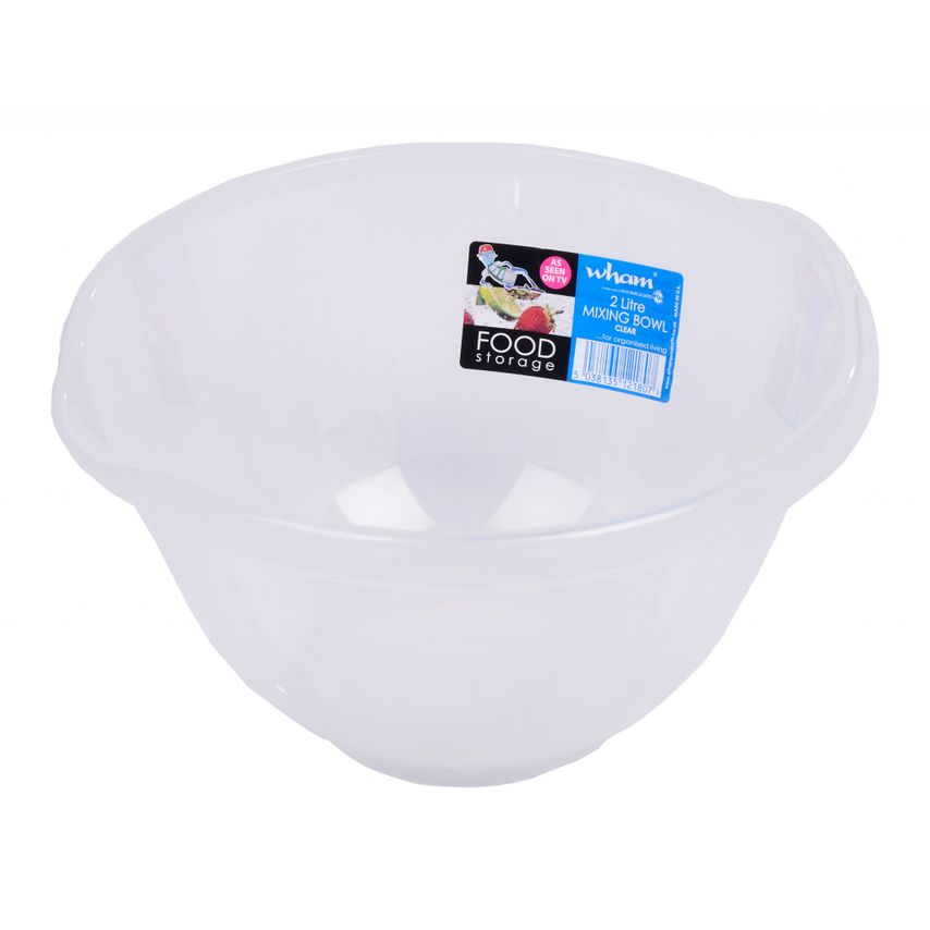 Clear Mixing Bowl 2ltr