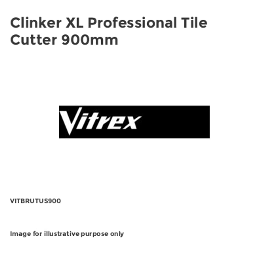Clinker XL Professional Tile Cutter 900mm