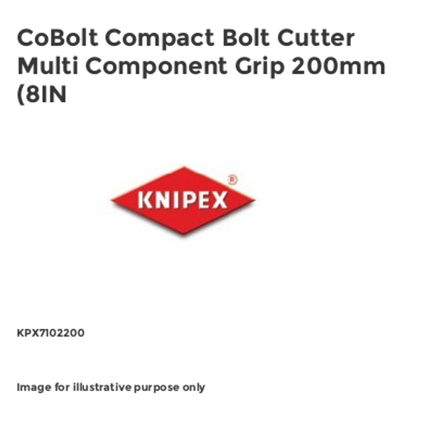 CoBolt Compact Bolt Cutter Multi Component Grip 200mm (8IN KPX7102200