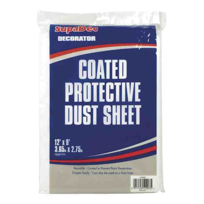 Coated Protective Dust Sheet 12 x 9ft