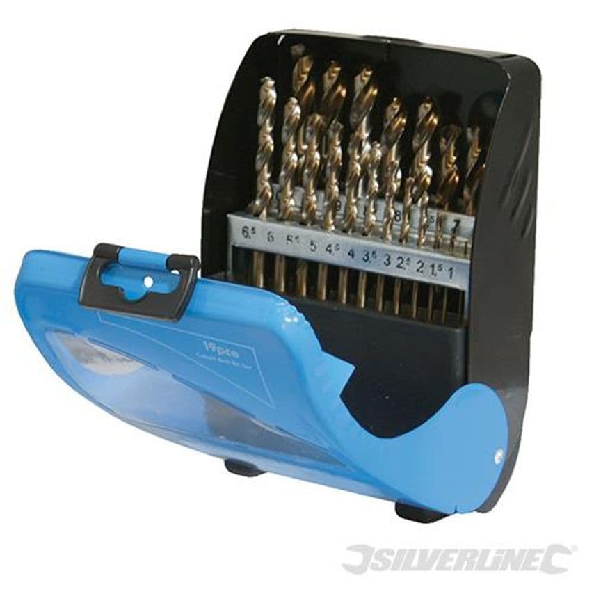 Cobalt Drill Bit Set 19 Piece 1 - 10mm