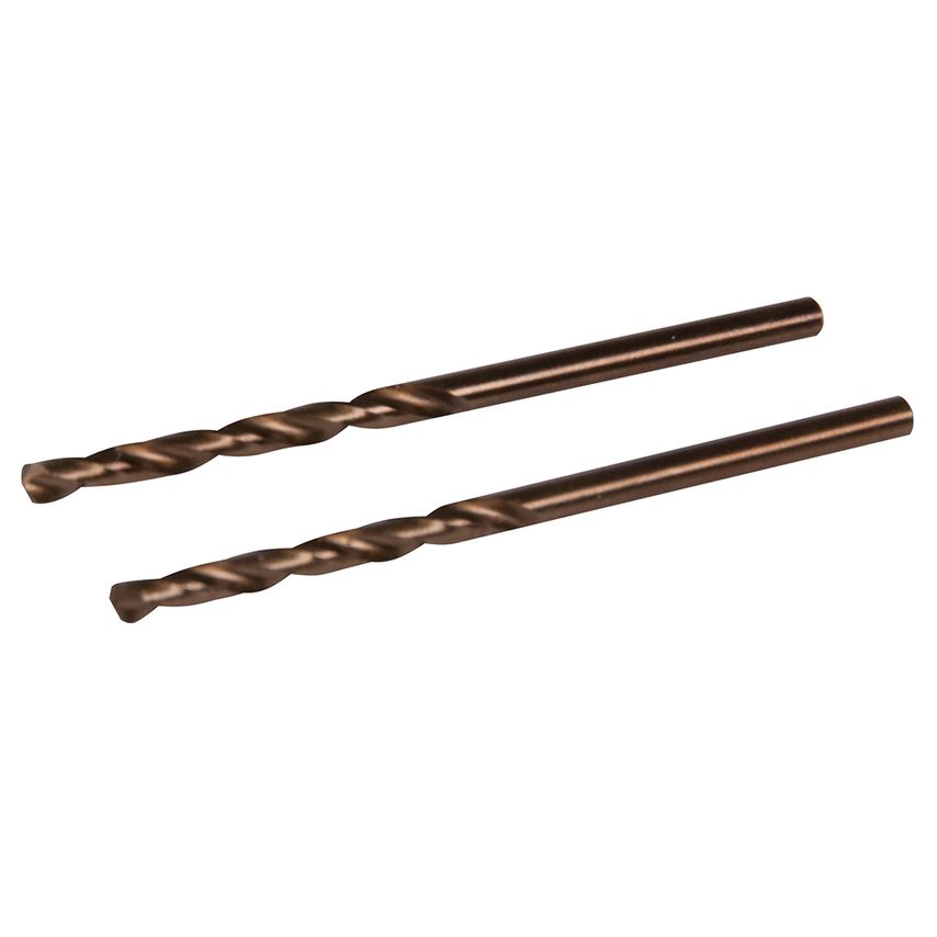 Cobalt Drill Bits 2pk 3.0mm