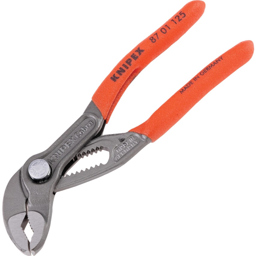 Cobra 125mm HIGHTECH Water Pump Pliers, 27mm Jaw Capacity