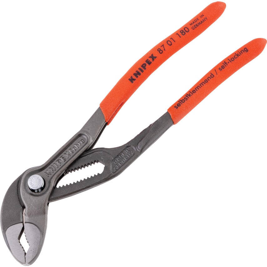Cobra 180mm HIGHTECH Water Pump Pliers, 42mm Jaw Capacity